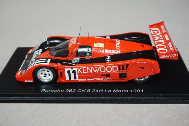 1/43 スパーク S9885 ポルシェ 962 CK 6 ルマン 24H 1991 #11