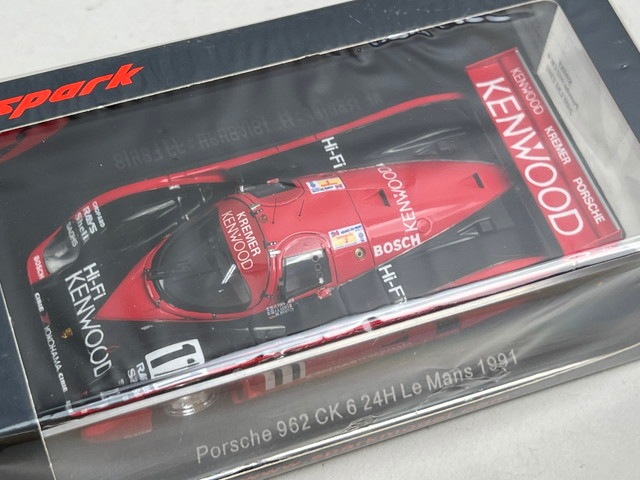 スパーク ポルシェ962 CK6 KENWOOD #11 LM 1991 1/43 スパーク S9885 ポルシェ 962 CK 6 ルマン 24H 1991 #11, Boost