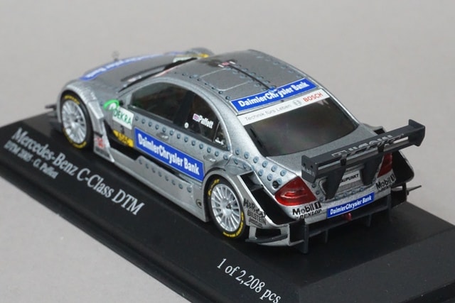 1/43 ミニチャンプス 400053503 メルセデスベンツ Cクラス DTM 2005 #3