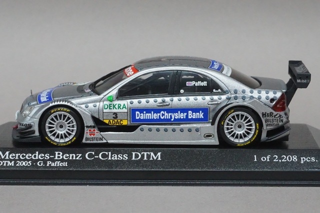 1/43 ミニチャンプス 400053503 メルセデスベンツ Cクラス DTM 2005 #3