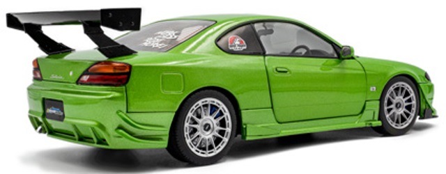 TOP SPEED シルビアS15 ミニカー1/18 TOP SPEED 1/18 - NISSAN S15 Silvia LB-Super Silhouette