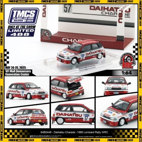 新品 64B0448 BM CREATIONS 1/64 ダイハツ シャレード 1989年