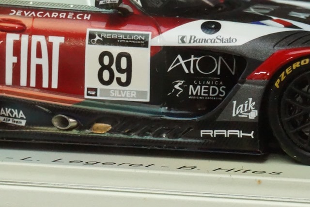 1/43 スパーク SB390 メルセデス AMG GT3 AKKA ASP SPA24h 2020#89