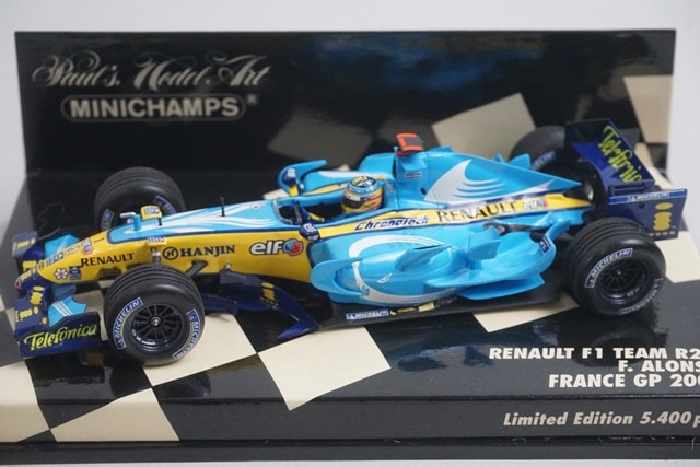 1/43 ミニチャンプス 400060201 ルノー F1チーム R26 フランスGP