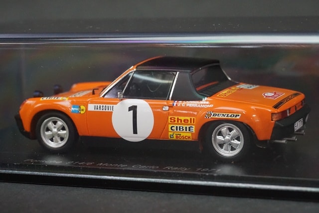 SPARK 1/43 17ポルシェ 914/6 モンテカルロ ラリー 1971