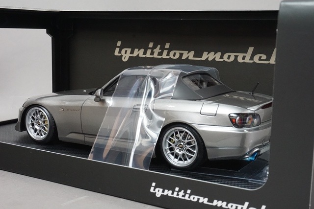 1/18 イグニッションモデル IG2584 ホンダ S2000 ダークシルバー