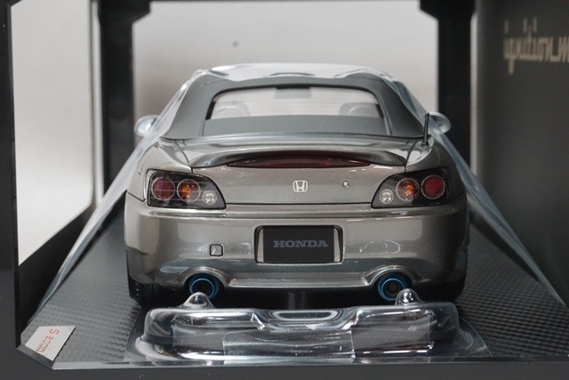 1/18 イグニッションモデル IG2584 ホンダ S2000 ダークシルバー