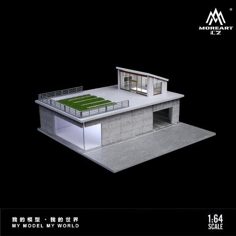 ジオラマ 1/64 【R.S.M】 新品 MO936413 MoreArt 1/64 SUNROOM SCENE MODELC サンルーム