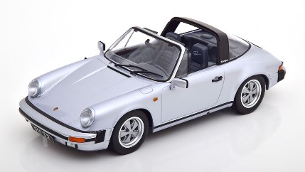 ͽ KKDC180713 KK scale 1/18 ݥ륷 911 Carrera 3.2 Targa 250.000 Anniversary 1988 silver