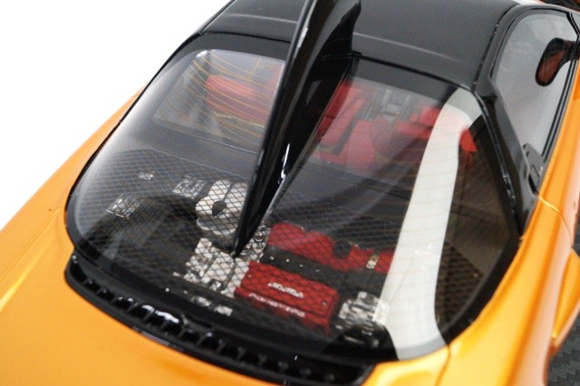 ����18A01-17 onemodel 1/18 �ۥ�� NSX-R GT Imola Orange Pearl