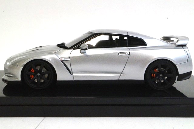 ミニカー TOP SECRET R35 1/43 SCALE MODEL SILVER 新品16B15-07 onemodel 1/43 日産 GT-R R35 シルバー, Boost Gear
