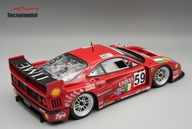 予約 TM18-429A テクノモデル 1/18 フェラーリ F40 LM ドライバー 24