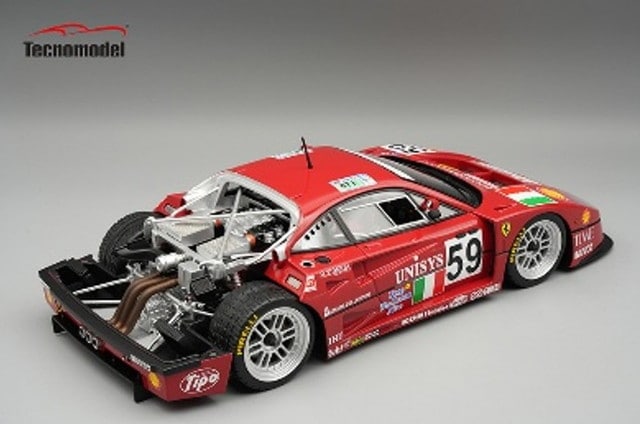 予約 TM18-429A テクノモデル 1/18 フェラーリ F40 LM ドライバー 24