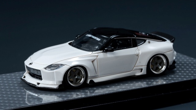 新品 404 Error 1/64 400Z 改造車 Pearl White Black Top 限定199台