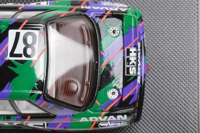 1/43 エブロ 44159 HKS スカイライン Gr.A 1993 #87 グリーン/ブラック