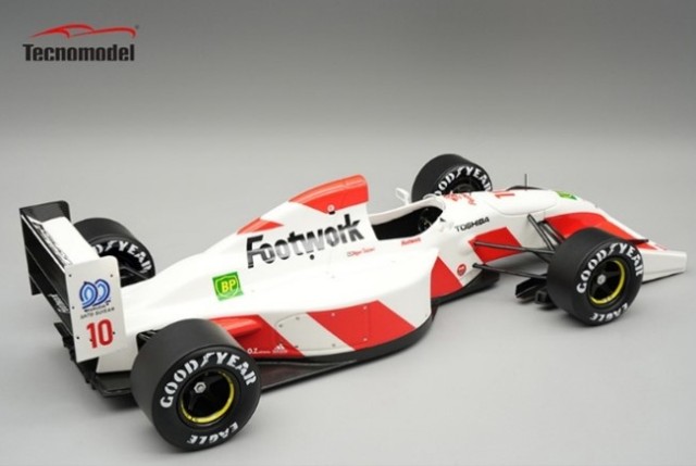 予約 TM18-375A テクノモデル 1/18 フットワーク FA13 F1 日本