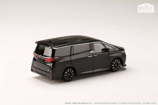 TOYOTA ALPHARD ミニカー ブラック 1:43 Toyota Alphard Model Car Diecast Toy Vehicle Collection