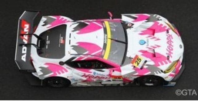 新品 SGT076 スパーク 1/43 HOPPY Schatz GR Supra GT #25 HOPPY team