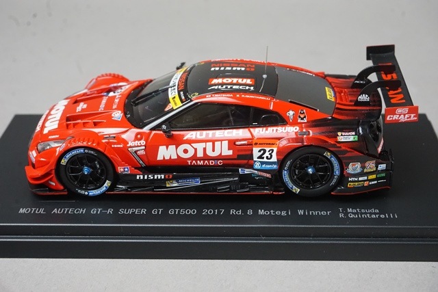 1/43 ���֥� 45504 ���� ����塼�� �����ƥå� GT-R �����ѡ�GT500 Rd.8 ���� ͥ�� 2017 #23 ���ļ��� / R.�����󥿥�å�