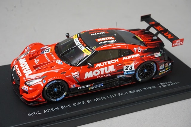 1/43 ���֥� 45504 ���� ����塼�� �����ƥå� GT-R �����ѡ�GT500 Rd.8 ���� ͥ�� 2017 #23 ���ļ��� / R.�����󥿥�å�