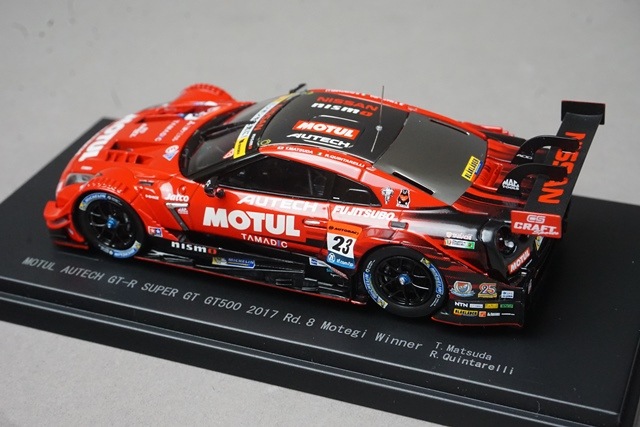 1/43 ���֥� 45504 ���� ����塼�� �����ƥå� GT-R �����ѡ�GT500 Rd.8 ���� ͥ�� 2017 #23 ���ļ��� / R.�����󥿥�å�
