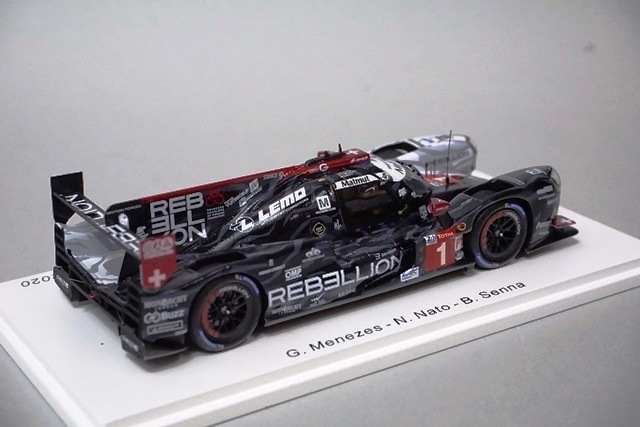 1/43 スパーク S7955 Rebellion R13 Gibson Rebellion Racing 2nd 24H
