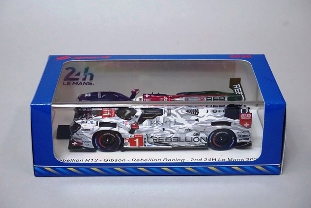 1/43 スパーク S7955 Rebellion R13 Gibson Rebellion Racing 2nd 24H