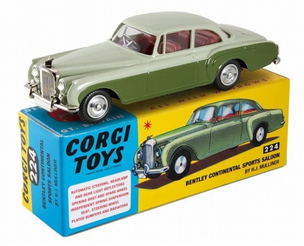 新品 CG54321009 コーギー 1/50 Corgi Model Club 224 - ベントレー