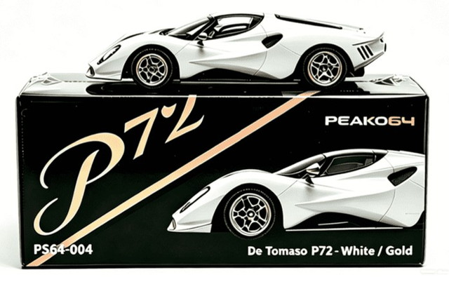 ͽ�� PE63802A �ԡ��� 1/64  De Tomaso P72 �ۥ磻��/������� 
