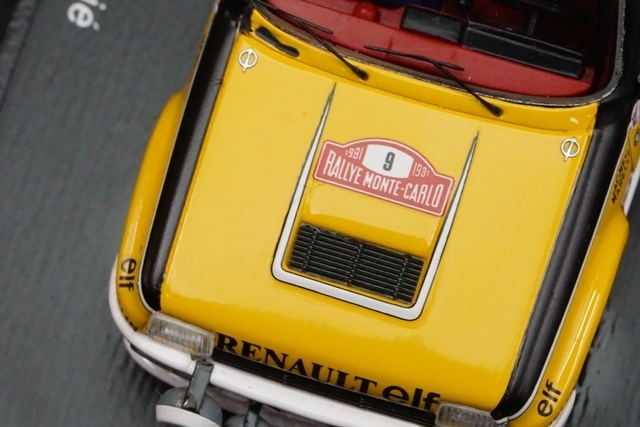 1/43 スパーク S3853 ルノー 5 Turbo #9 Winner Monte Carlo Rally