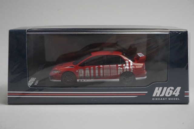 新品 HJ642054AR ホビージャパン 1/64 三菱 ランサー