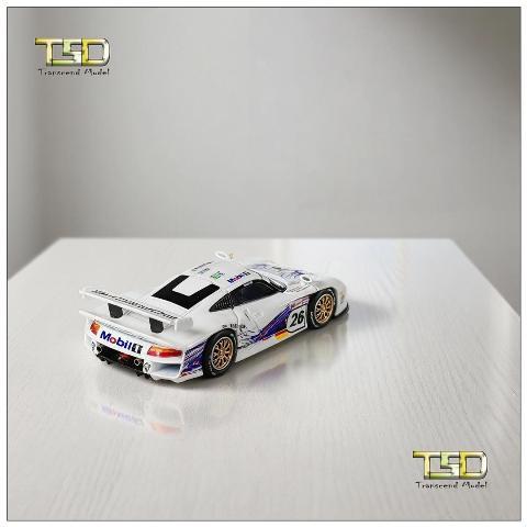新品 Transcend model 1/64 ポルシェ Porsche 911 GT1 24h LeMans 1997