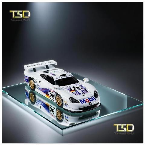 新品 Transcend model 1/64 ポルシェ Porsche 911 GT1 24h LeMans 1997