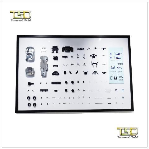 新品 Transcend model 1/64 ポルシェ Porsche 911 GT1 24h LeMans 1997