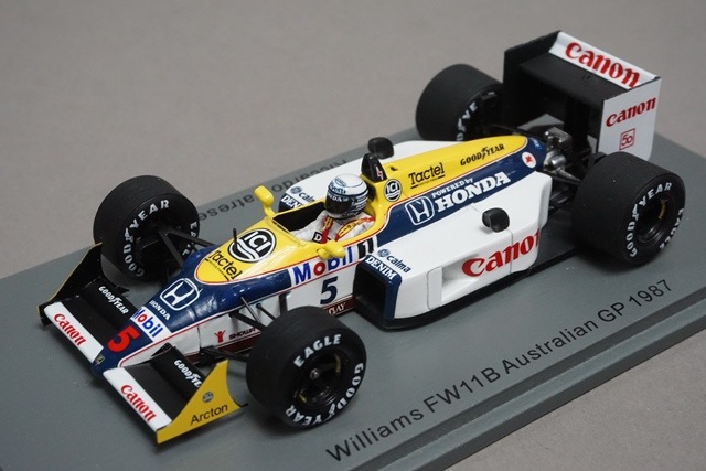 1/43 スパーク S7484 ウィリアムズ FW11B オーストラリアGP 1987 #5