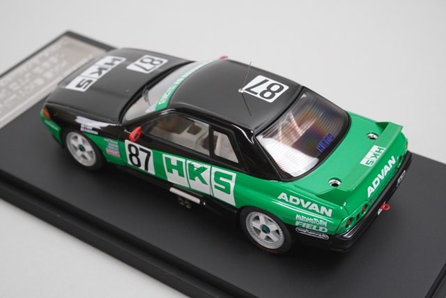 1/43 HPI 8123 日産 HKS スカイライン JTC 1992 #87, Boost Gear