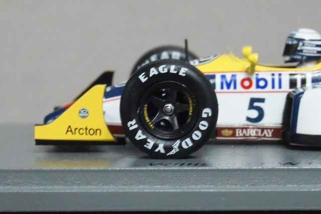 1/43 スパーク S7484 ウィリアムズ FW11B オーストラリアGP 1987 #5