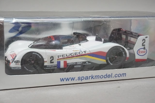 1/43 スパーク S1299 プジョー 905 EV1 Ter ルマン 3rd 1993#2, Boost