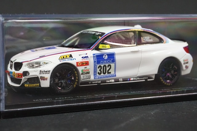 1/43 スパーク SG166 BMW M235i ADAC Team Scheid-Partl Motorsport