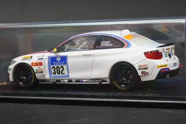 BMW M235i #301 - 24H Du Nürburgring 2014 | Modèle Réduit Spark 1:43 - Édition Limitée