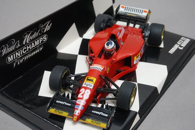 1/43 ミニチャンプス 430950028 フェラーリ 412 T2 1995 G.ベルガー