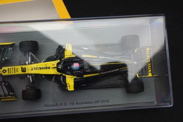 1/43 スパーク S6075 ルノー F1 Team #3 TBC 2019 R.S.19, Boost