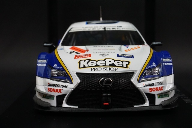 1/18 エブロ KeePer TOM'S RCF 2015 岡山優勝 キーパー 1/18 エブロ 81027 KeePer TOM'S RC F SUPER GT500 2015 Rd.1 Okayama