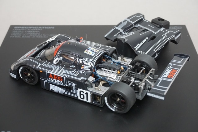 1/43 HPI 8064 ザウバー メルセデス C9 ルマン 1988 #61 M.バルディ