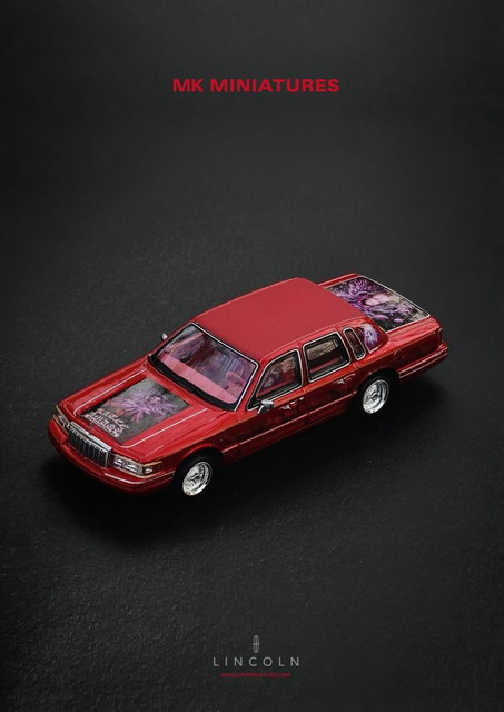 予約 MK Miniatures 1/64 リンカーン タウン Lincoln Town Car Mk2