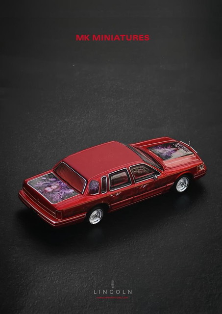 新品 MK Miniatures 1/64 リンカーン タウン Lincoln Town Car Mk2