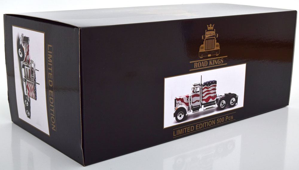 新品 RK180082 ROAD KINGS 1/18 ピータービルト 359 1967 (Stars and