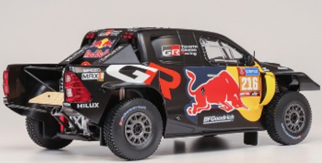 新品 18RMC238B イクソ 1/18 トヨタ GR DKR ハイラックス Evo T1U