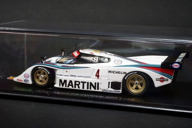 1/43 スパーク SB228 ランチア LC2 4位 1000km SPA 1985#4 マルティニ