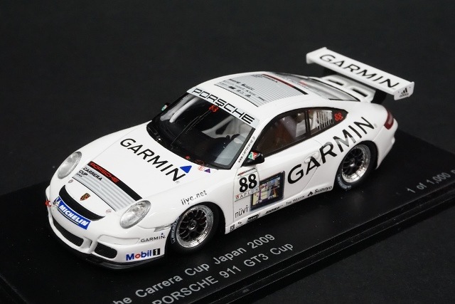 1/43 スパーク SAM031 ディーラー特注 ポルシェ 911 gt3 cup # 88